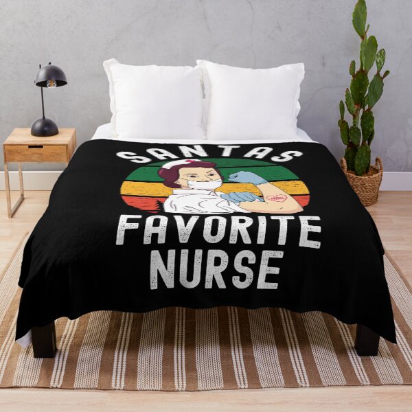 Item preview, Santas Favorite Nurse Christmas Nurse designed and sold by Club7Studios.