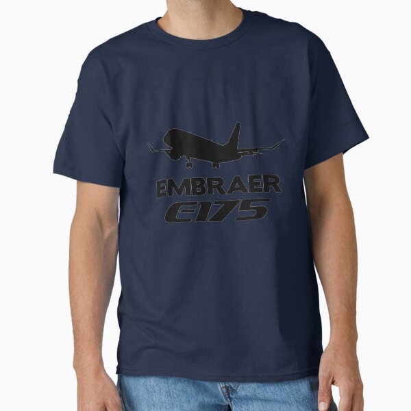 Item preview, EMBRAER E175 Silhouette Print  designed and sold by Ljubomir Cvijovic.