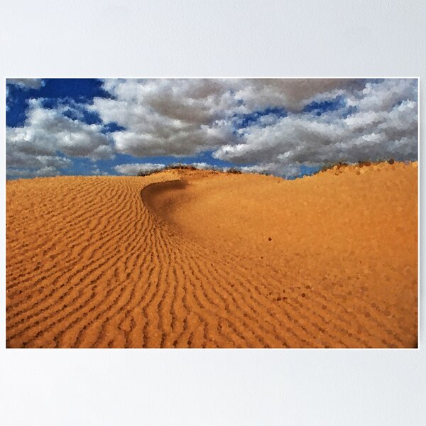 Item preview, Rippling Sand Dunes designed and sold by MathenaArt.