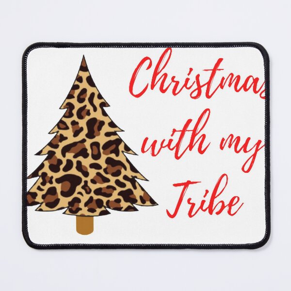 Item preview, Leopard Print Christmas Tshirt designed and sold by cactus-nick.