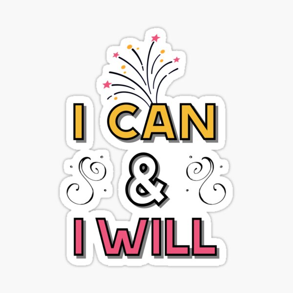 Item preview, I can and I will! designed and sold by Finde.