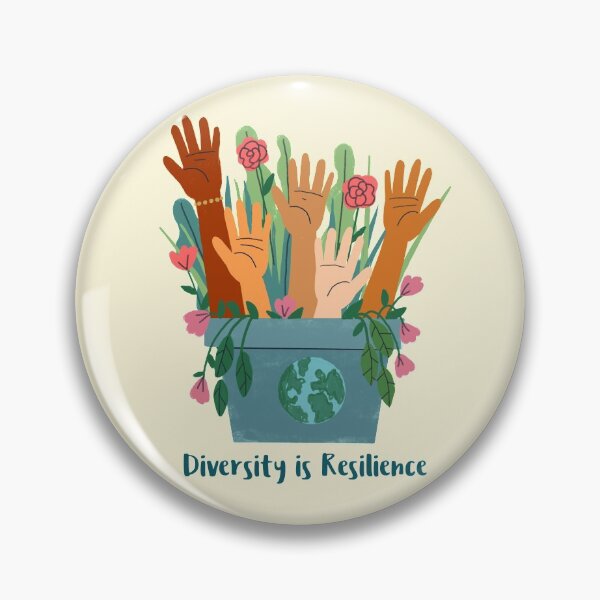 Item preview, Diversity Is Resilience. Lesson From Nature Human Rights Day designed and sold by Rebel-Design.