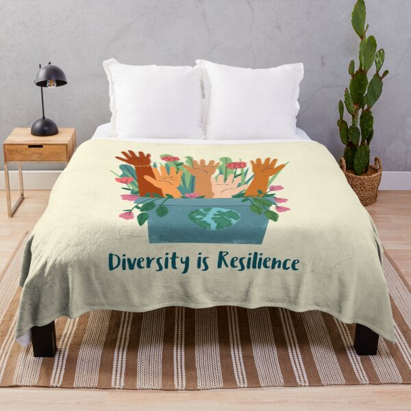 Item preview, Diversity Is Resilience. Lesson From Nature Human Rights Day designed and sold by Rebel-Design.