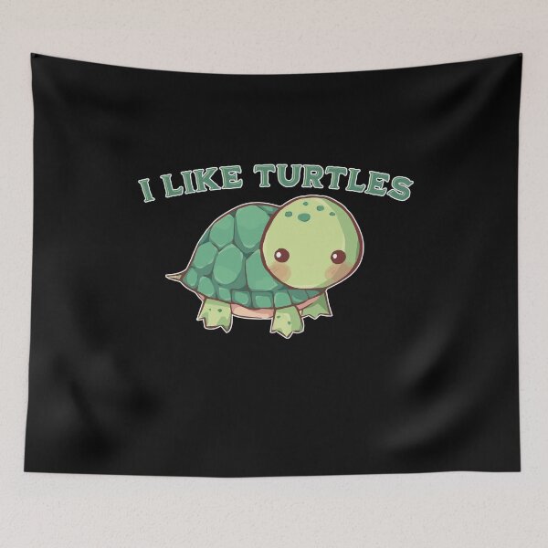Item preview, Cute I like Turtles Turtle Day designed and sold by RoguePixel.
