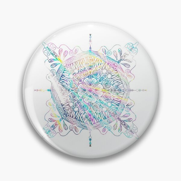 Item preview, mermaid spell caster halo magic circle art pattern  designed and sold by tenkenryujin.