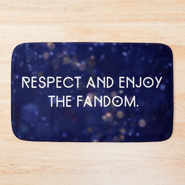Item preview, Respect and Enjoy the Fandom Foundation designed and sold by orionlodubyal.