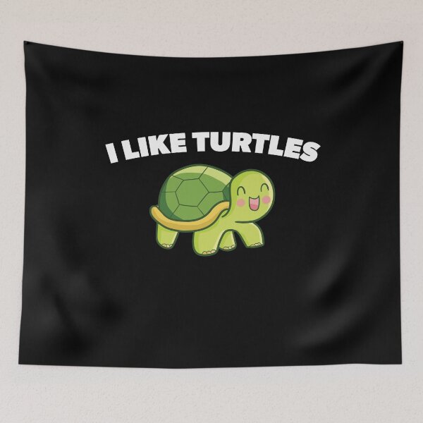 Item preview, Kawaii I like Turtles Turtle Day designed and sold by RoguePixel.