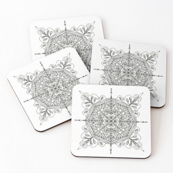 Item preview, doodle pattern witch inspired magic book   designed and sold by tenkenryujin.