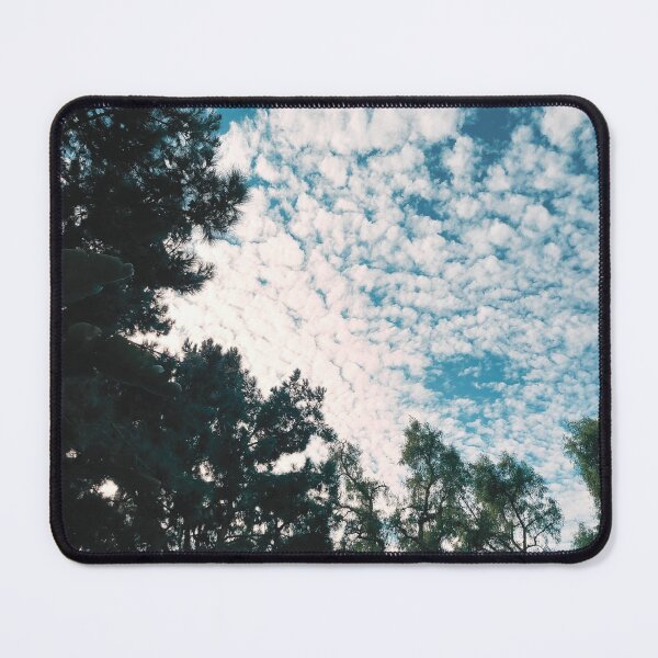 Item preview, Vintage Trees and Blue Skies with Clouds designed and sold by ColorfulPrints.