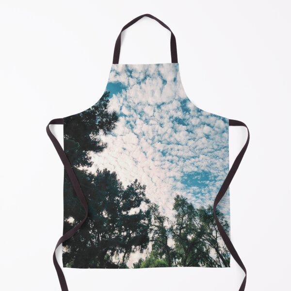 Item preview, Vintage Trees and Blue Skies with Clouds designed and sold by ColorfulPrints.