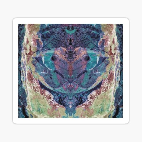 Pink Heart's Smile von ID AD ART Gabi Zapf Sticker