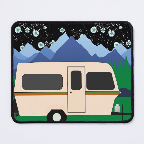 Item preview, Bigfoot Trailers- Bigfooting Under A Flower sky designed and sold by Timber2019.