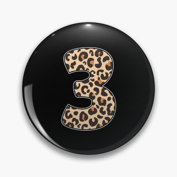 Item preview, Kid Leopard 3rd Birthday, 3 Years Old Wild Animal, Number Three Safari Zoo designed and sold by singRsong.