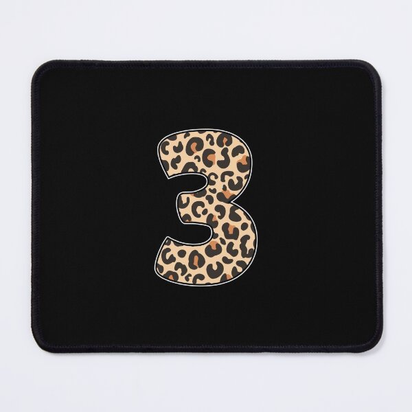 Item preview, Kid Leopard 3rd Birthday, 3 Years Old Wild Animal, Number Three Safari Zoo designed and sold by singRsong.