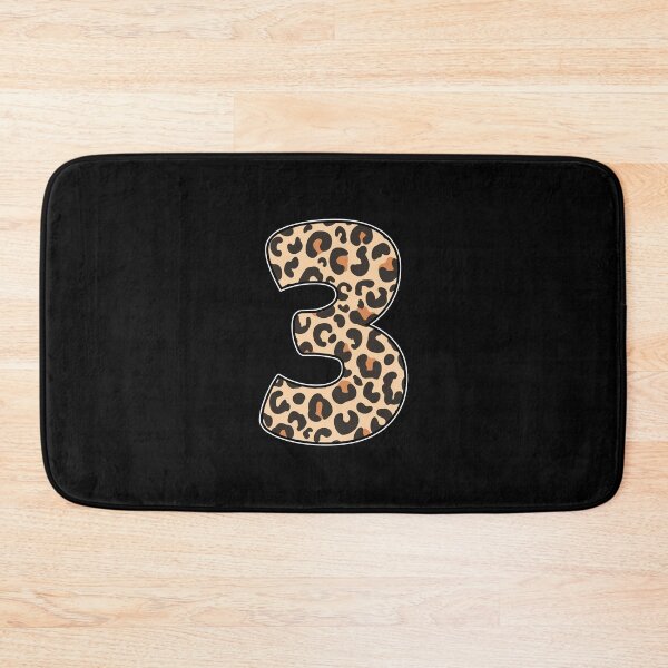 Item preview, Kid Leopard 3rd Birthday, 3 Years Old Wild Animal, Number Three Safari Zoo designed and sold by singRsong.