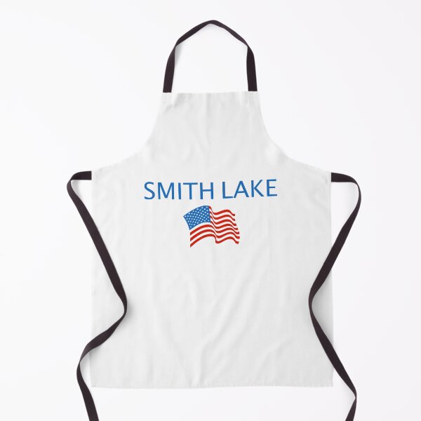 Item preview, Smith Lake with USA Flag designed and sold by AlabamaLakeLife.