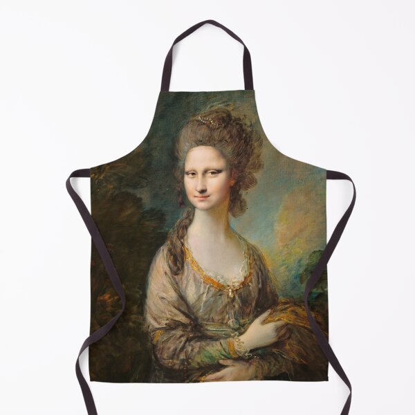 Item preview, Mona Lisa dressed as Mrs. Thomas Graham designed and sold by brushandframes.