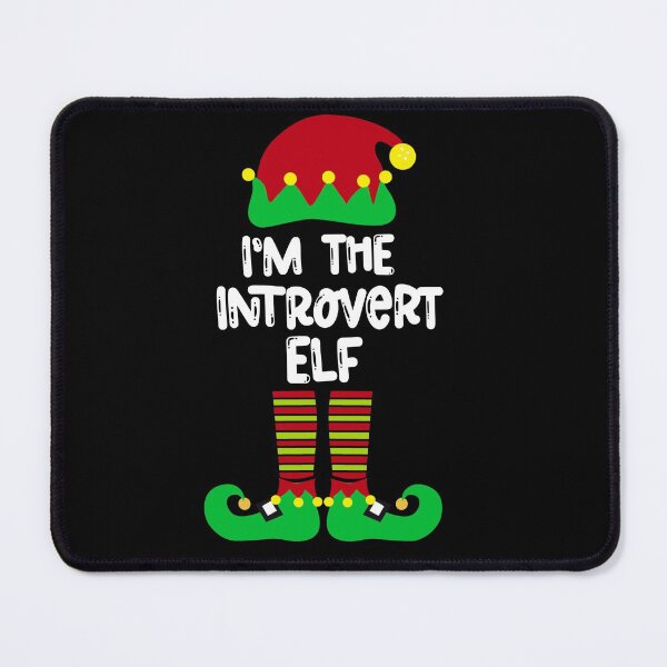 Item preview, I’m the introvert elf - Funny Christmas designed and sold by Designs Of all kinds.