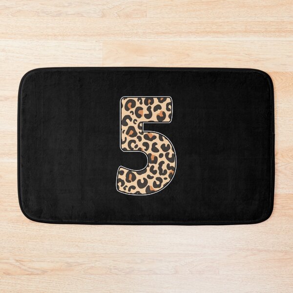 Item preview, Kid Leopard 5th Birthday, 5 Years Old Wild Animal, Number Five Safari Zoo designed and sold by singRsong.