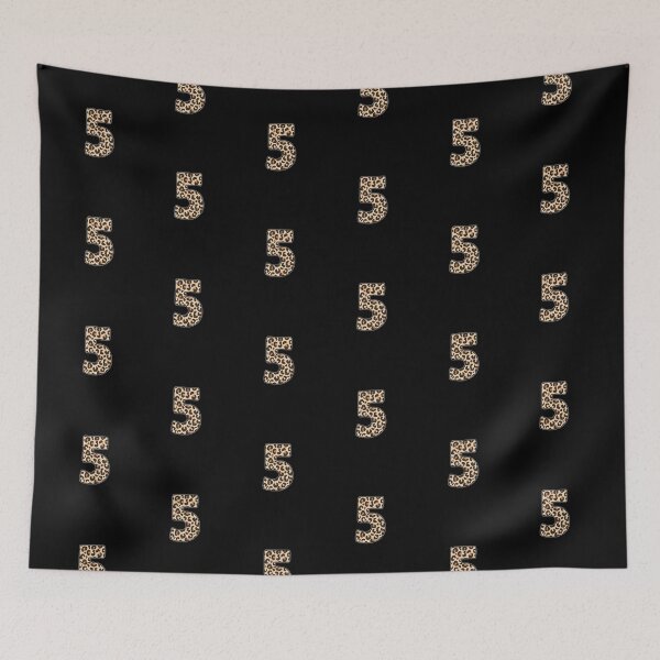 Item preview, Kid Leopard 5th Birthday, 5 Years Old Wild Animal, Number Five Safari Zoo designed and sold by singRsong.