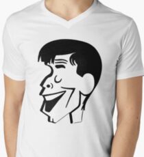 Jerry Lewis caricature Men's V-Neck T-Shirt