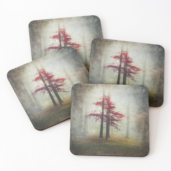 Item preview, Autumn Red - Maple Tree in Autumn designed and sold by Dyrk Wyst Redbubble Shop.