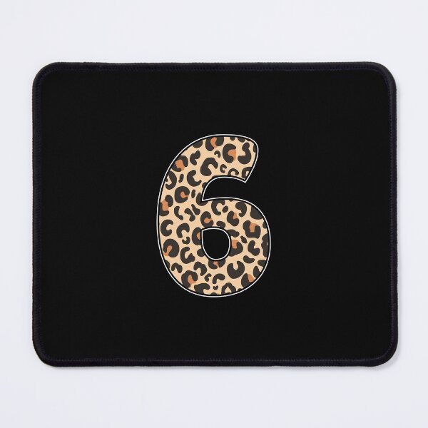 Item preview, Kid Leopard 6th Birthday, 6 Years Old Wild Animal, Number Six Safari Zoo designed and sold by singRsong.