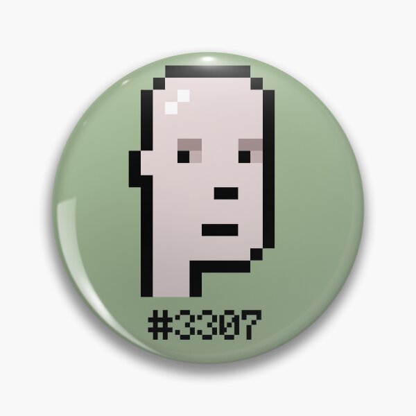 Item preview, CryptoPunks #3307 designed and sold by hodlerbrothers.