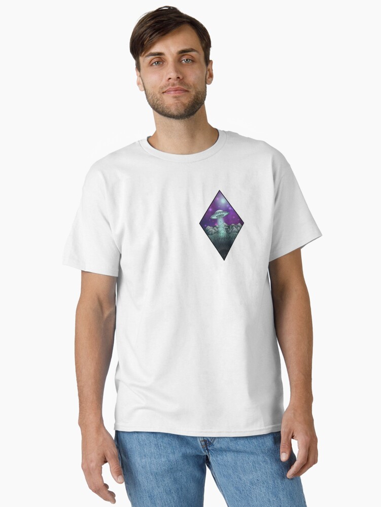 Thumbnail 1 of 7, Classic T-Shirt, Diamond Abduction designed and sold by MarylandMUFON.