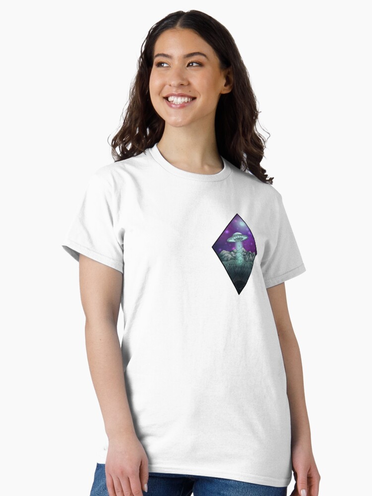 Thumbnail 2 of 7, Classic T-Shirt, Diamond Abduction designed and sold by MarylandMUFON.