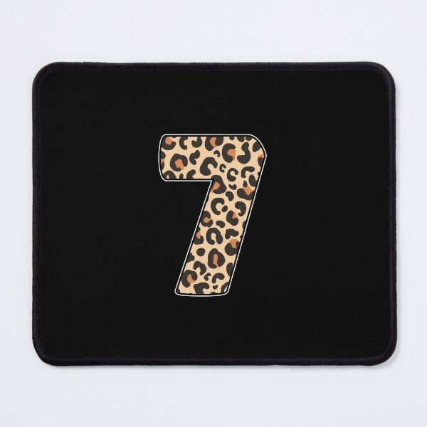 Item preview, Kid Leopard 7th Birthday, 7 Years Old Wild Animal, Number Seven Safari Zoo designed and sold by singRsong.