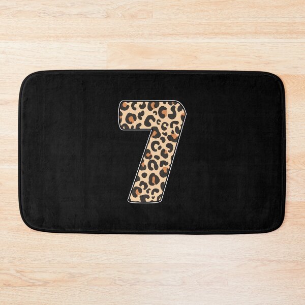 Item preview, Kid Leopard 7th Birthday, 7 Years Old Wild Animal, Number Seven Safari Zoo designed and sold by singRsong.
