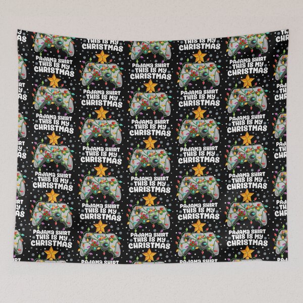 Item preview, Christmas Gamer Video Games Xmas This is My Christmas Pajama designed and sold by nerdninja.