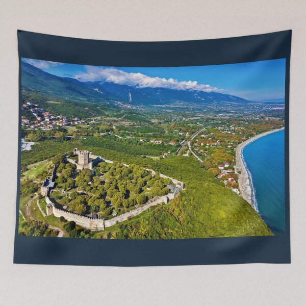 Item preview, The castle in the heart of Platamonas designed and sold by Hercules Milas.