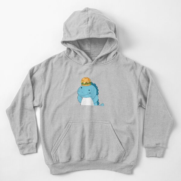 Moriah Elizabeth cousin derp the dinosaur Kids Pullover Hoodie
