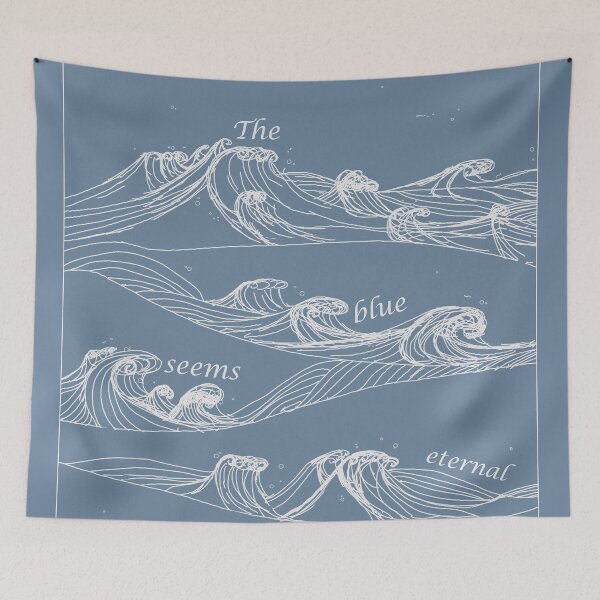 Item preview, the blue seems eternal designed and sold by alotofscreaming.