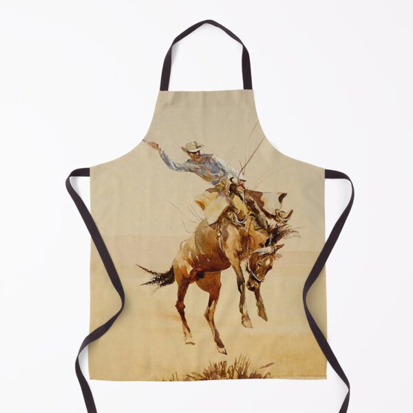 Item preview, Cowboy on a Bucking Horse #2 by Edward Borein designed and sold by PatricianneK.