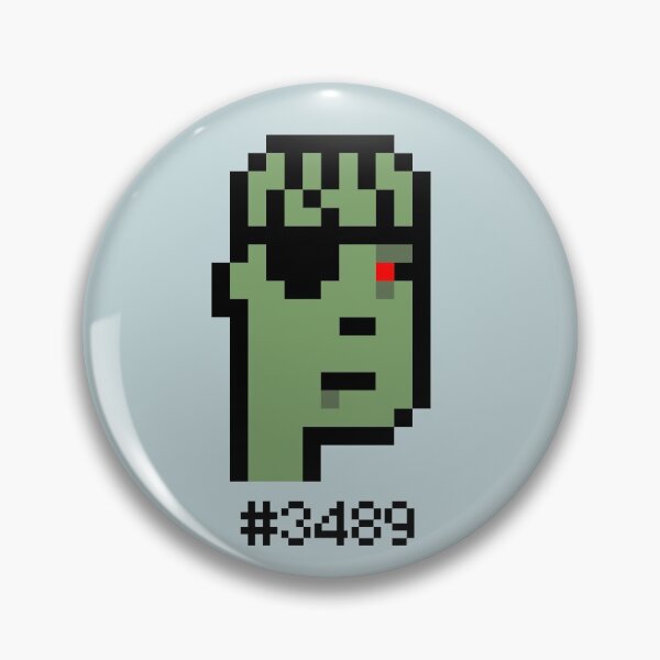 Item preview, CryptoPunks #3489 designed and sold by hodlerbrothers.