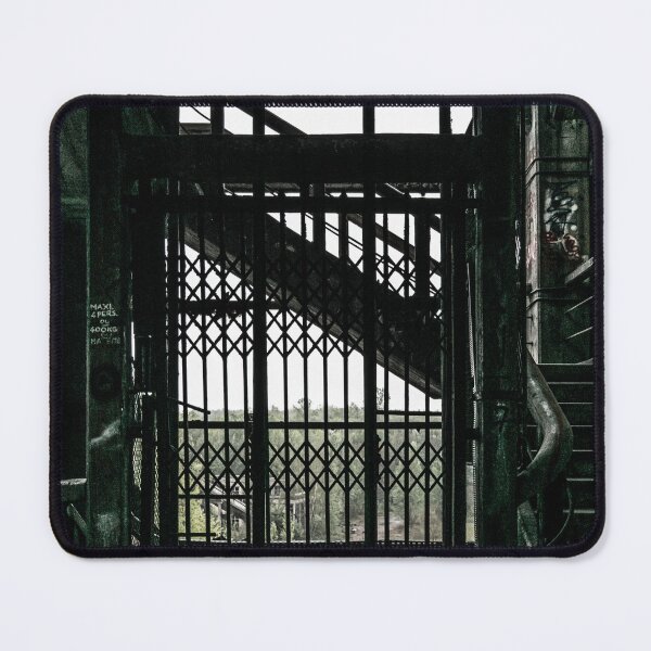 Item preview, industrial urbex steel elevator door designed and sold by ellydevries.