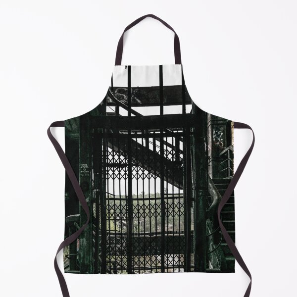 Item preview, industrial urbex steel elevator door designed and sold by ellydevries.