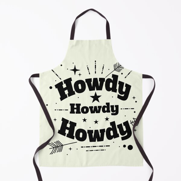 Item preview, Howdy written western cowboy typography text art designed and sold by feel-free-store.