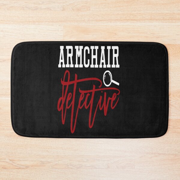 Item preview, Armchair Detective gift for True Crime Junkies and podcast lovers designed and sold by BRtisticDesigns.