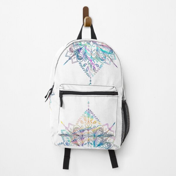 Item preview, mermaid flowery halo magic circle art pattern  designed and sold by tenkenryujin.