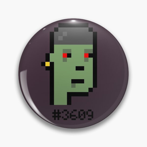 Item preview, CryptoPunks #3609 designed and sold by hodlerbrothers.