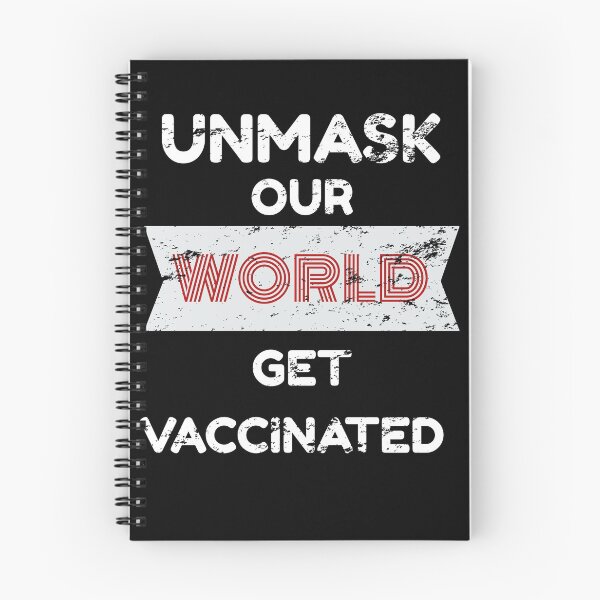 Item preview, Unmask Our World Get Vaccinated Vintage Educating Motivating  designed and sold by adamtepl.