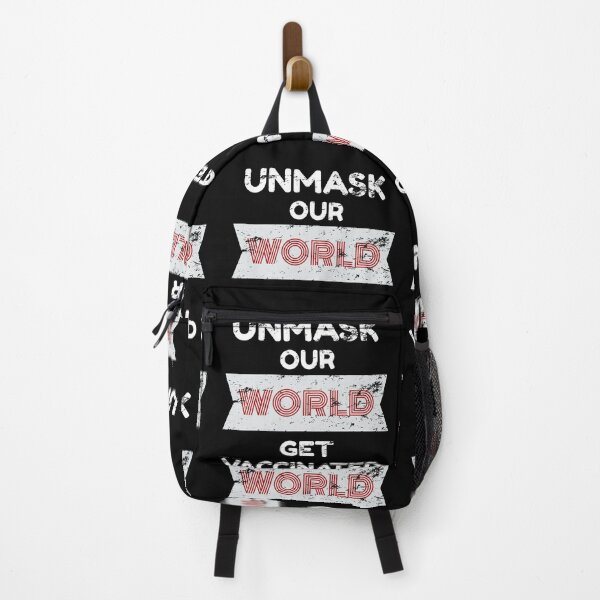Item preview, Unmask Our World Get Vaccinated Vintage Educating Motivating designed and sold by adamtepl.