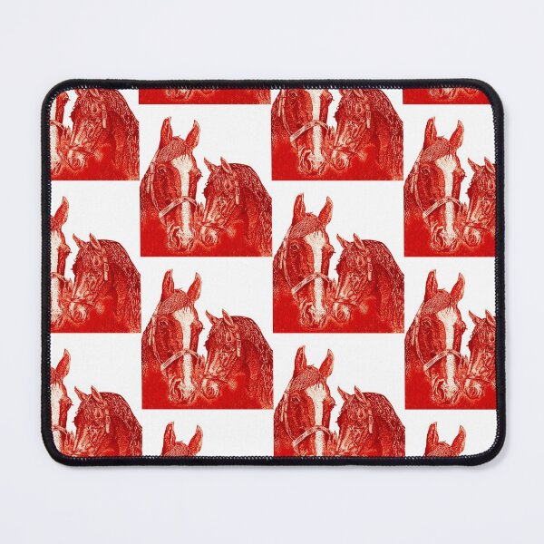 Item preview, Red and White Horses designed and sold by Anthony Seeker.