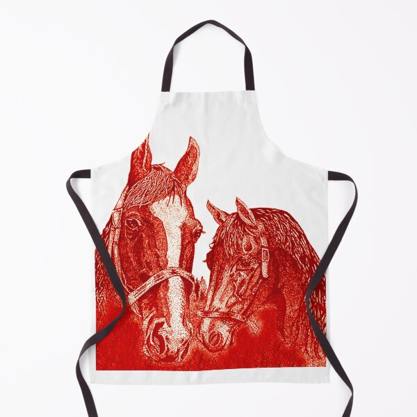 Item preview, Red and White Horses designed and sold by Anthony Seeker.