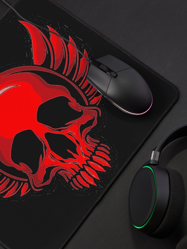 T-shirt.skull.halloween.roblox.pop.decoration.drawing Mouse Pad for Sale  by haroun700