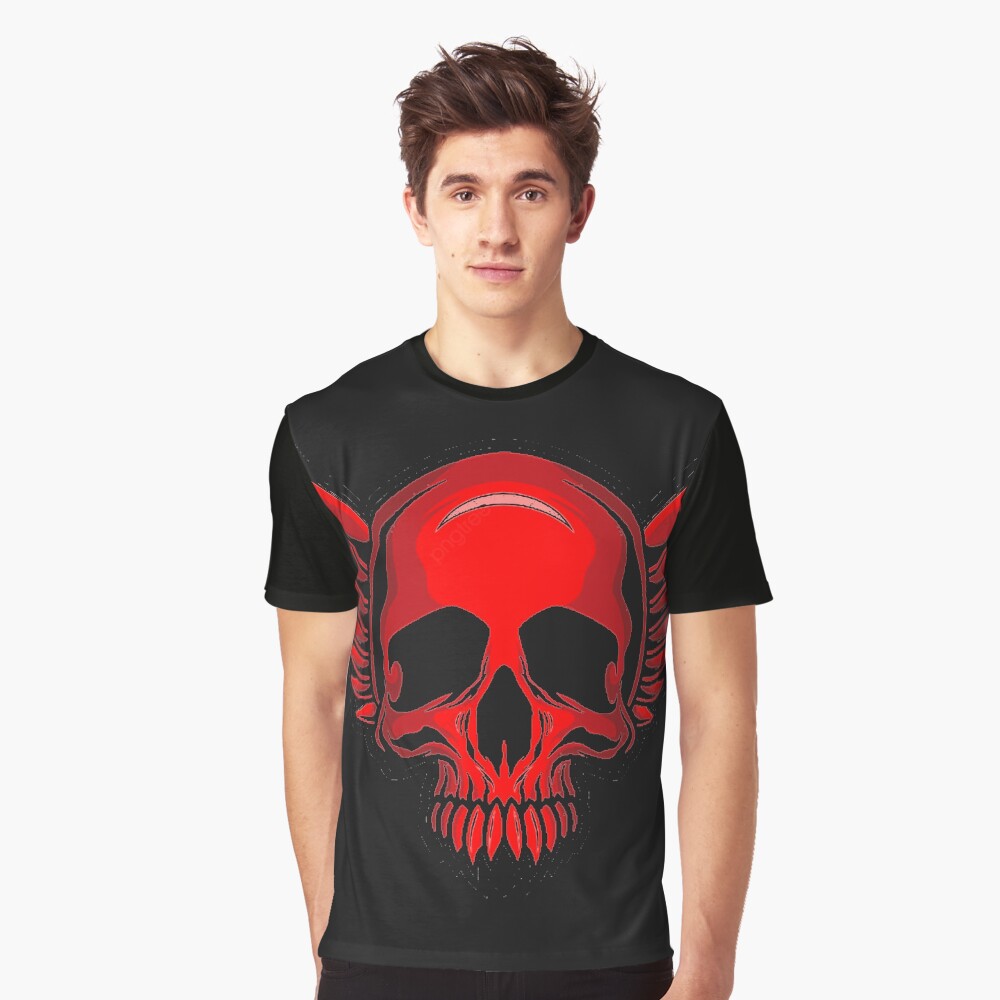 T-shirt.skull.halloween.roblox.pop.decoration.drawing Mouse Pad for Sale  by haroun700